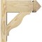 Ekena Millwork Funston Arts & Crafts Rough Sawn Outlooker, Douglas Fir, 6"W x 14"D x 14"H OUT06X14X14FST03RDF - alternate 3